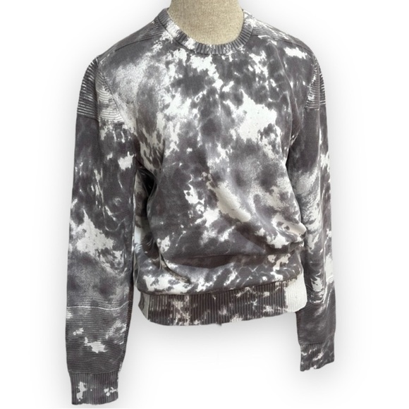 INC International Concepts Sweaters - INC International Concepts Gray Tie-Dye Sweater
